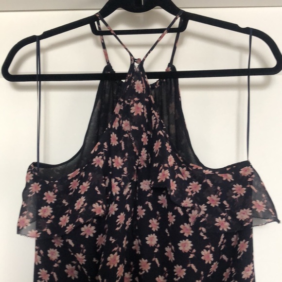 Joie Jael Jumpsuit in Midnight Floral in Color: Midnight - Picture 11 of 13